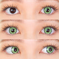 Sweety Queen Yellow Green (1 lens/pack)-Colored Contacts-UNIQSO UK