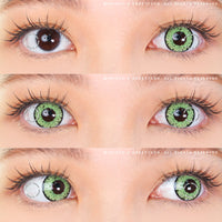 Sweety Queen Yellow Green (1 lens/pack)-Colored Contacts-UNIQSO UK