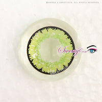 Sweety Queen Yellow Green (1 lens/pack)-Colored Contacts-UNIQSO UK