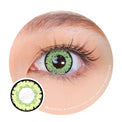 Sweety Queen Yellow Green (1 lens/pack)-Colored Contacts-UNIQSO UK