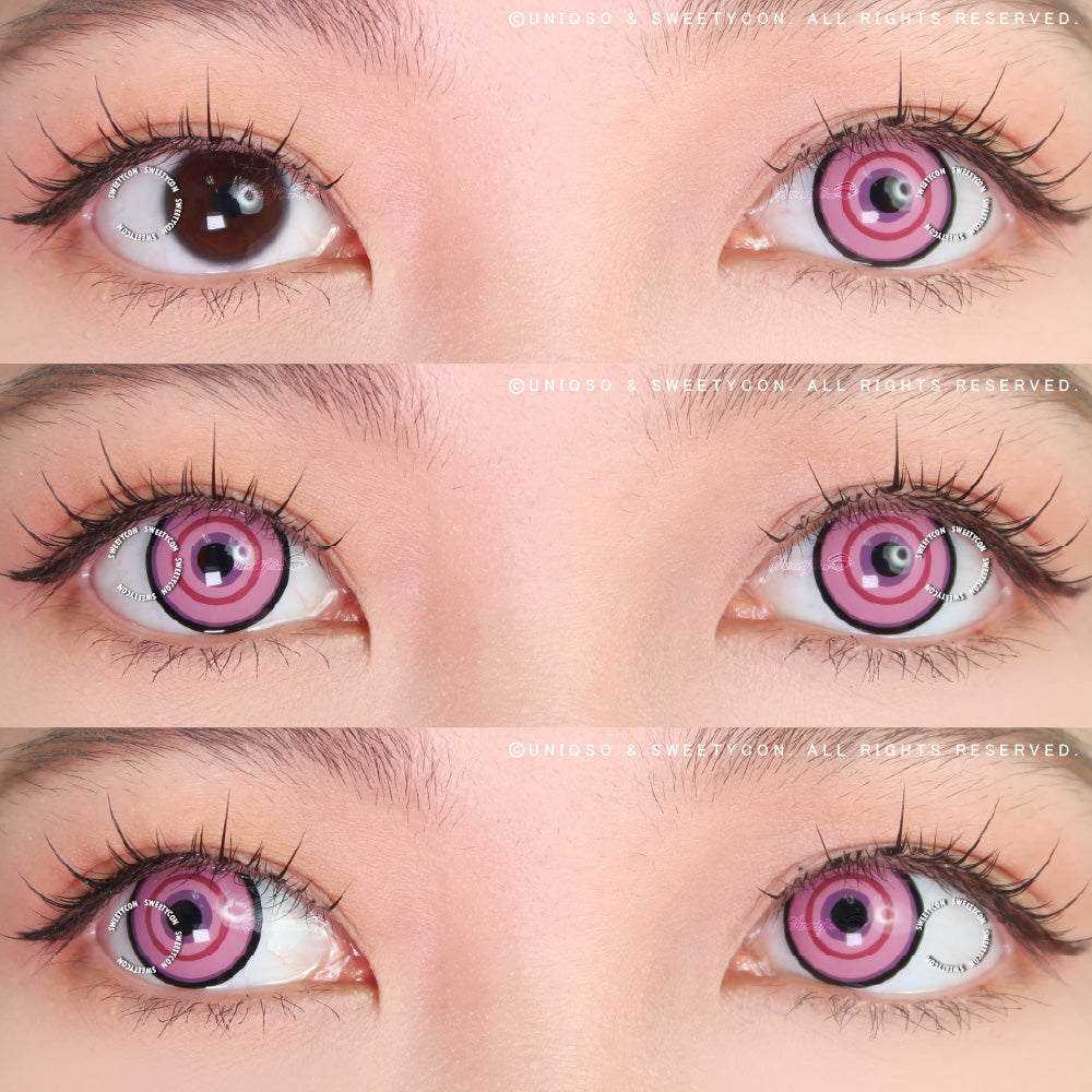 Sweety Sakuya Purple Rings (1 lens/pack)-Colored Contacts-UNIQSO UK