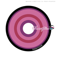 Sweety Sakuya Purple Rings (1 lens/pack)-Colored Contacts-UNIQSO UK