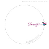 Sweety Sclera 22mm UV White Blind (1 lens/pack)-Colored Contacts-UNIQSO UK
