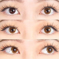 Sweety Shine Smile Brown (1 lens/pack)-Colored Contacts-UNIQSO UK