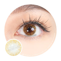 Sweety Shine Smile Brown (1 lens/pack)-Colored Contacts-UNIQSO UK