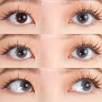 Sweety Shine Smile Grey (1 lens/pack)-Colored Contacts-UNIQSO UK