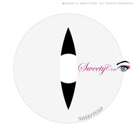 Sweety Snake Eye White (1 lens/pack)-Colored Contacts-UNIQSO UK