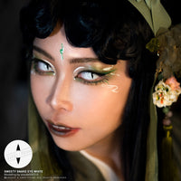 Sweety Snake Eye White (1 lens/pack)-Colored Contacts-UNIQSO UK