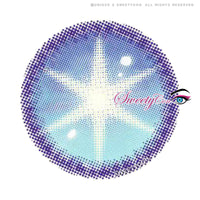 Sweety Star Idol Blue (1 lens/pack)-Colored Contacts-UNIQSO UK