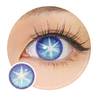 Sweety Star Idol Blue (1 lens/pack)-Colored Contacts-UNIQSO UK