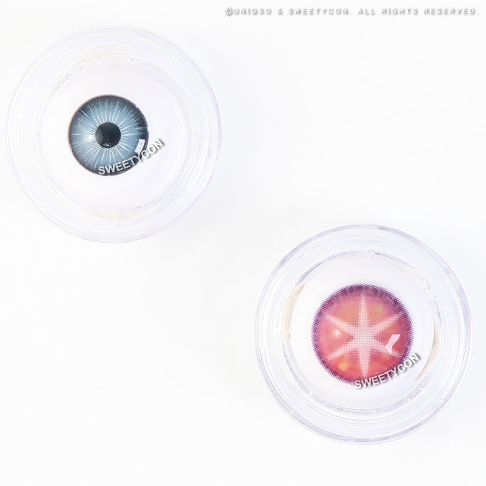 Sweety Star Idol Pink (1 lens/pack)-Colored Contacts-UNIQSO UK
