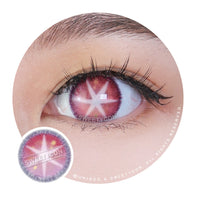 Sweety Star Idol Pink (1 lens/pack)-Colored Contacts-UNIQSO UK