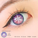 Sweety Star Idol Violet (1 lens/pack)-Colored Contacts-UNIQSO UK