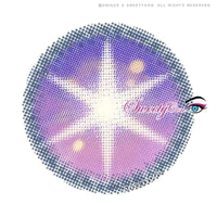 Sweety Star Idol Violet (1 lens/pack)-Colored Contacts-UNIQSO UK