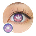 Sweety Star Idol Violet (1 lens/pack)-Colored Contacts-UNIQSO UK