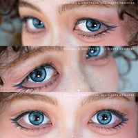 Sweety Stardust Blue (1 lens/pack)-Colored Contacts-UNIQSO UK