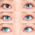 Sweety Vista Blue (1 lens/pack)-Colored Contacts-UNIQSO UK