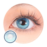 Sweety Vista Blue (1 lens/pack)-Colored Contacts-UNIQSO UK