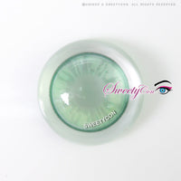 Sweety Vista Green (1 lens/pack)-Colored Contacts-UNIQSO UK