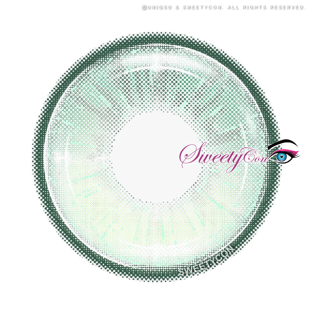 Sweety Vista Green (1 lens/pack)-Colored Contacts-UNIQSO UK
