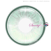 Sweety Vista Green (1 lens/pack)-Colored Contacts-UNIQSO UK