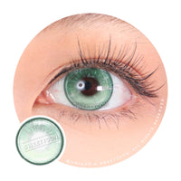 Sweety Vista Green (1 lens/pack)-Colored Contacts-UNIQSO UK
