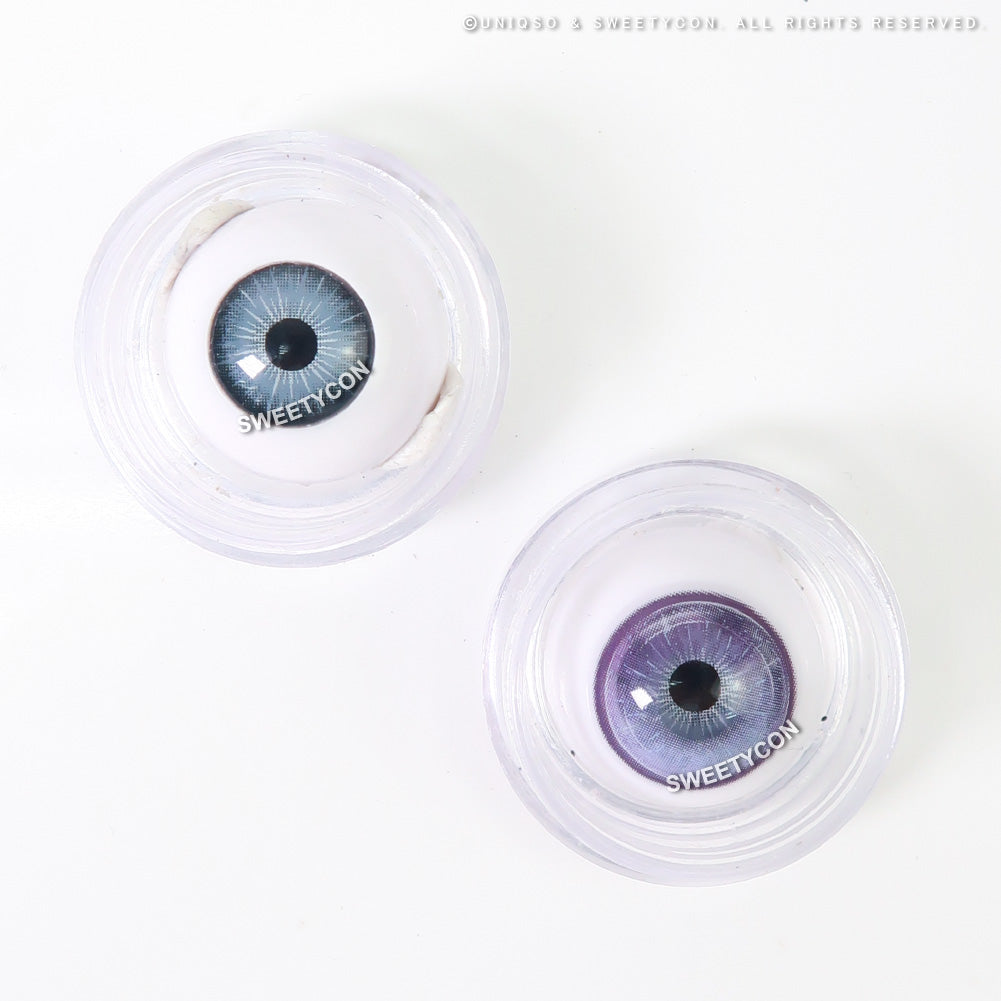 Sweety Vista Violet (1 lens/pack)-Colored Contacts-UNIQSO UK