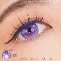 Sweety x Eyesinger 1 Day Kaminari Sakura (2 lenses/pack)-Colored Contacts-UNIQSO UK