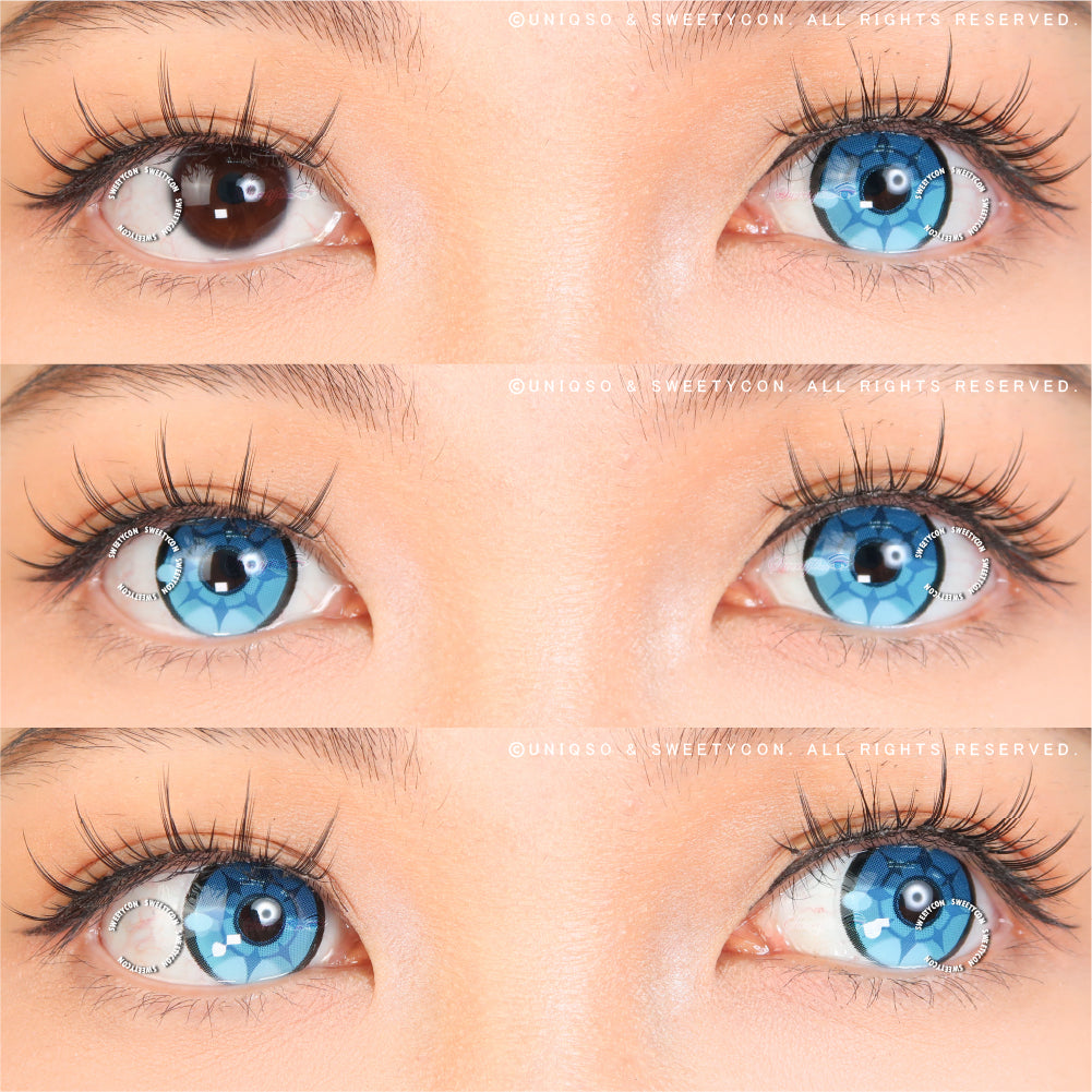 Sweety x Eyesinger Artic Star Blue (2 lenses/pack)-Colored Contacts-UNIQSO UK