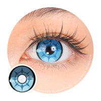 Sweety x Eyesinger Artic Star Blue (2 lenses/pack)-Colored Contacts-UNIQSO UK