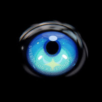 Sweety x Eyesinger Aurora Tide Blue (2 lenses/pack)-Colored Contacts-UNIQSO UK