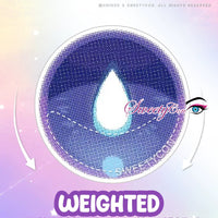 Sweety x Eyesinger Blue Dewdrops (2 lenses/pack)-Colored Contacts-UNIQSO UK