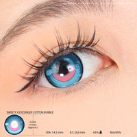 Sweety x Eyesinger Cotton Bubble (2 lenses/pack)-Colored Contacts-UNIQSO UK