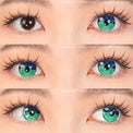 Sweety x Eyesinger Green Rings (2 lenses/pack)-Colored Contacts-UNIQSO UK