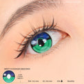 Sweety x Eyesinger Green Rings (2 lenses/pack)-Colored Contacts-UNIQSO UK