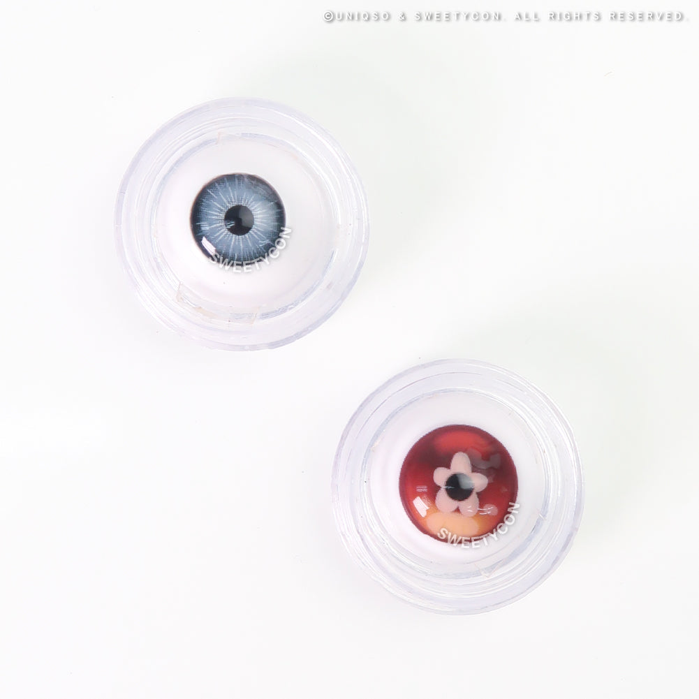 Sweety x Eyesinger Orange Clover (2 lenses/pack)-Colored Contacts-UNIQSO UK