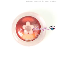 Sweety x Eyesinger Orange Clover (2 lenses/pack)-Colored Contacts-UNIQSO UK