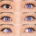 Sweety x Eyesinger Purple Diamond (2 lenses/pack)-Colored Contacts-UNIQSO UK