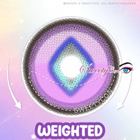 Sweety x Eyesinger Purple Diamond (2 lenses/pack)-Colored Contacts-UNIQSO UK
