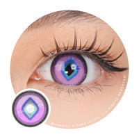 Sweety x Eyesinger Purple Diamond (2 lenses/pack)-Colored Contacts-UNIQSO UK