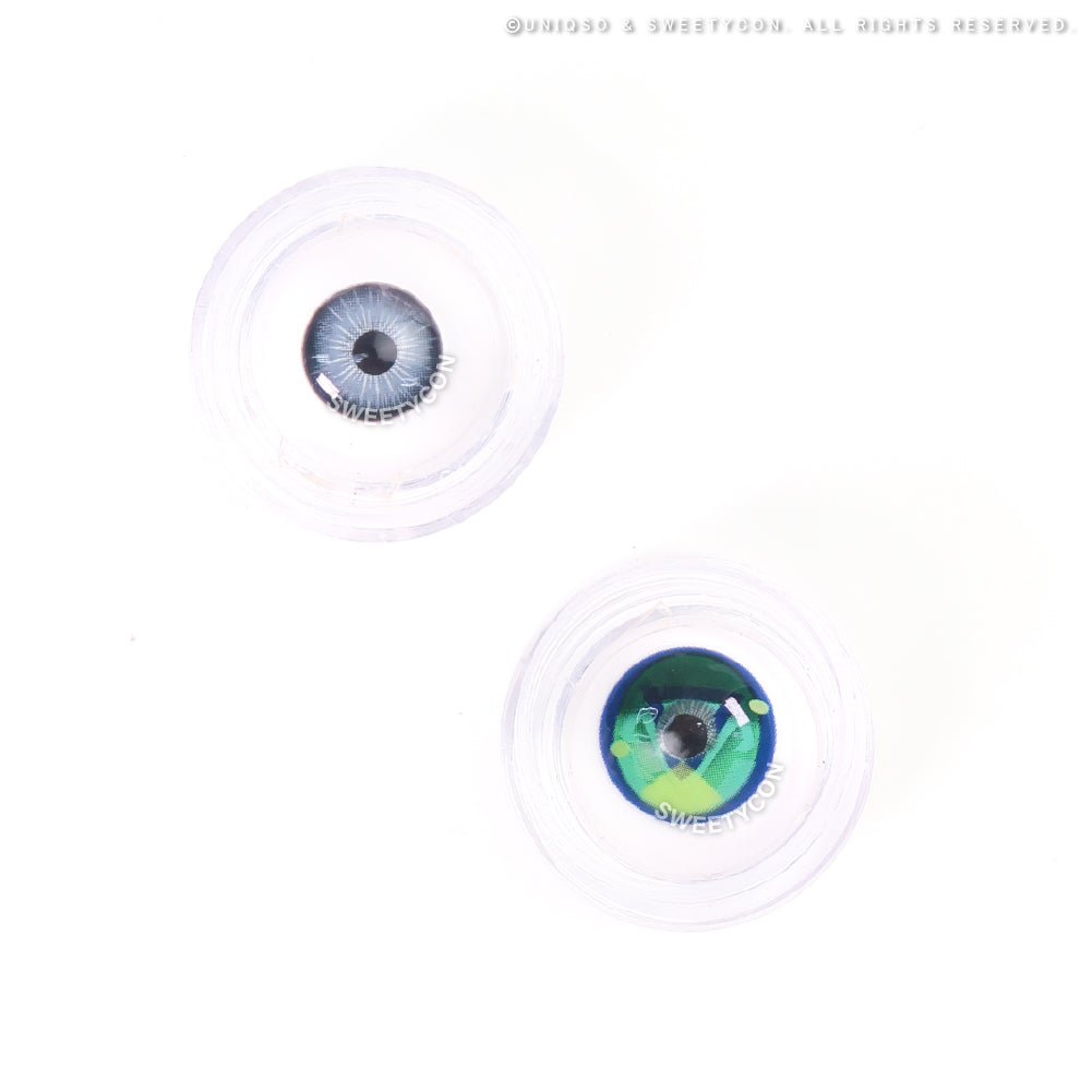 Sweety x Eyesinger Teal Nova (2 lenses/pack)-Colored Contacts-UNIQSO UK