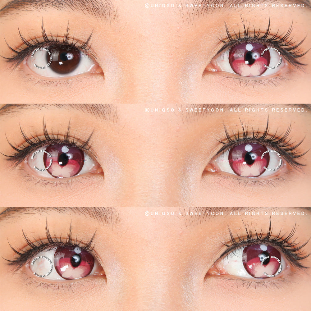 Sweety x Eyesinger Violet Butterfly (2 lenses/pack)-Colored Contacts-UNIQSO UK