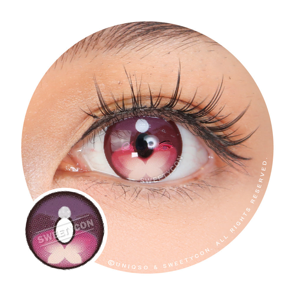 Sweety x Eyesinger Violet Butterfly (2 lenses/pack)-Colored Contacts-UNIQSO UK