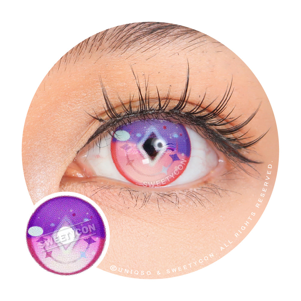 Sweety x Eyesinger Violet Diamond (2 lenses/pack)-Colored Contacts-UNIQSO UK