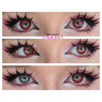 Sweety Annabelle Red (1 lens/pack)-Colored Contacts-UNIQSO