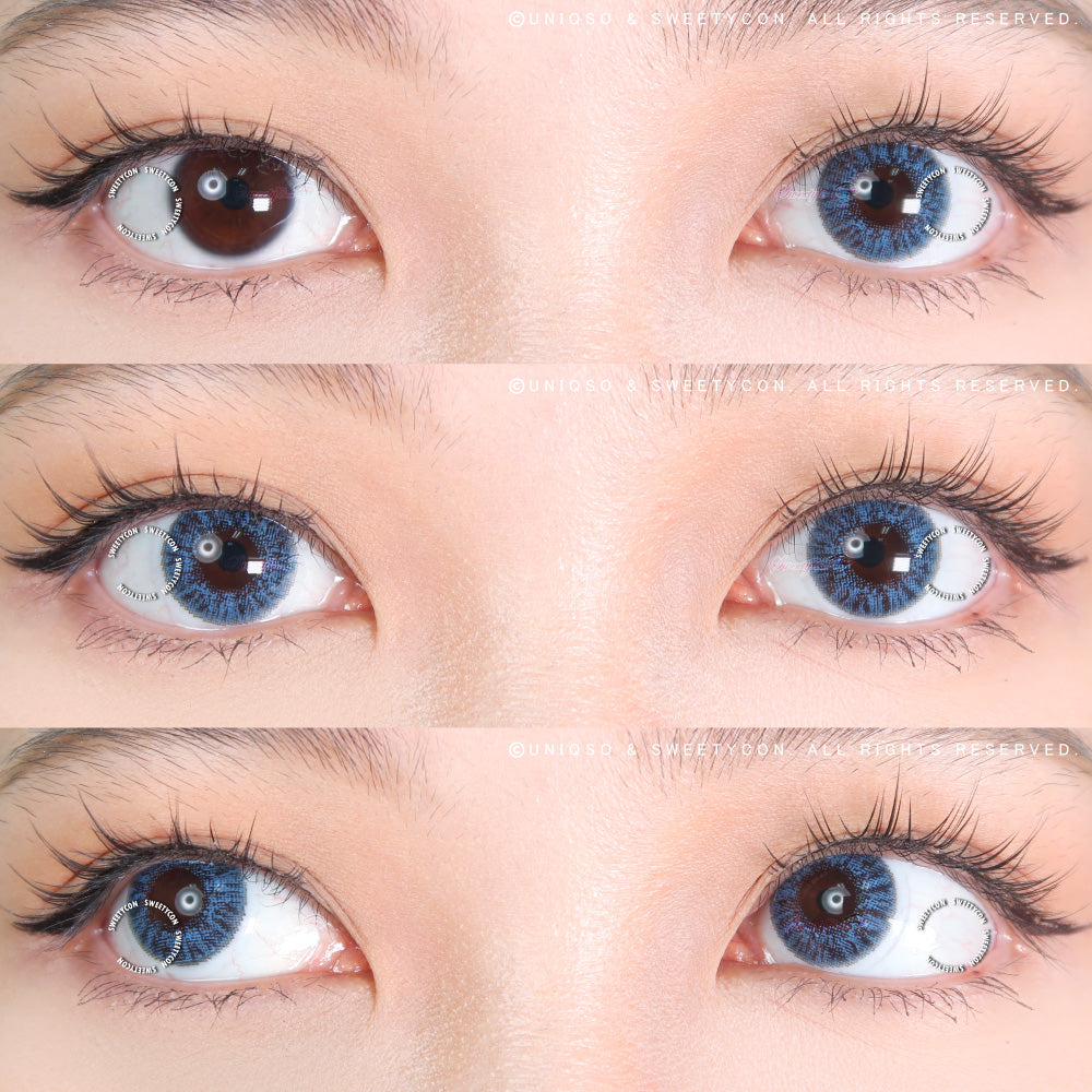 Sweety Sky Blue (1 lens/pack)-Colored Contacts-UNIQSO