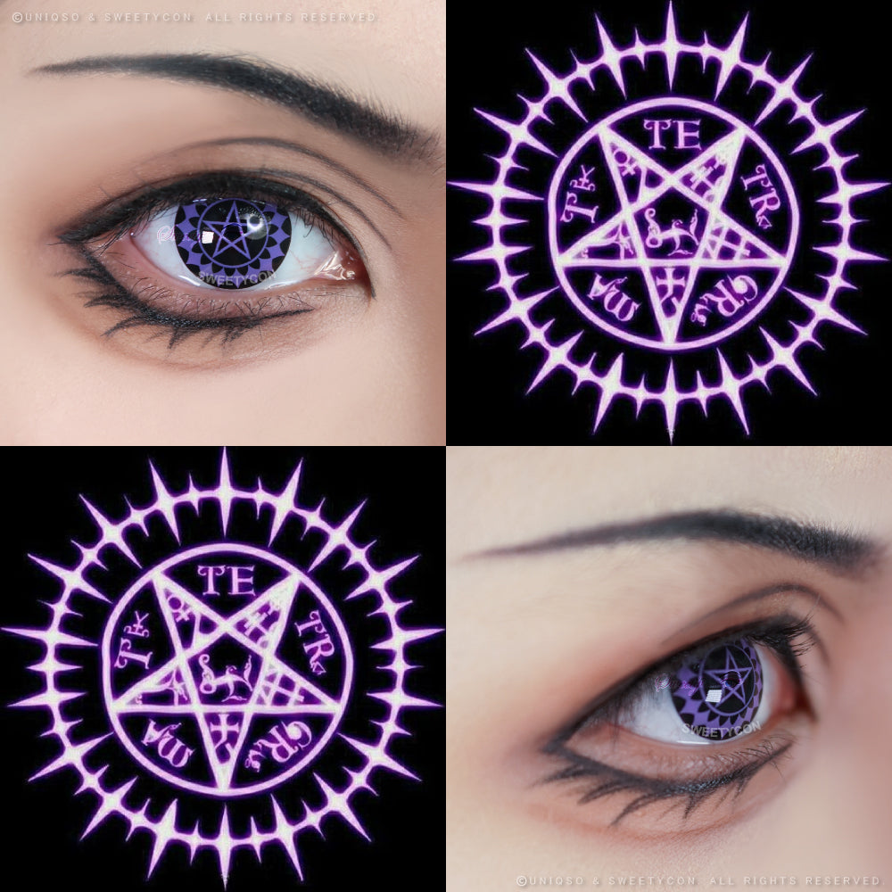 Sweety Phantomhive Star (1 lens/pack) - Limited Time-Colored Contacts-UNIQSO