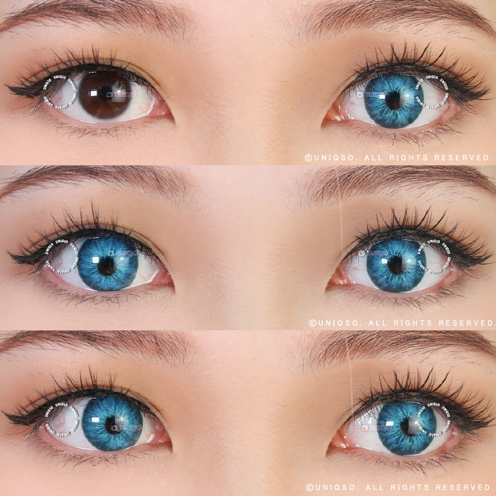 Urban Layer Amazon Blue (1 lens/pack)-Colored Contacts-UNIQSO UK