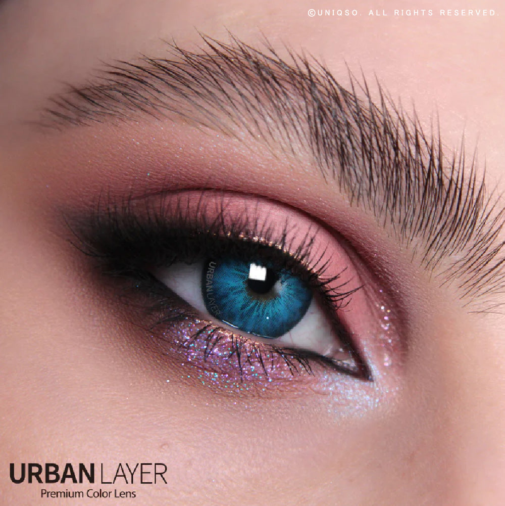 Urban Layer Amazon Blue (1 lens/pack)-Colored Contacts-UNIQSO UK