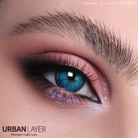 Urban Layer Amazon Blue (1 lens/pack)-Colored Contacts-UNIQSO UK